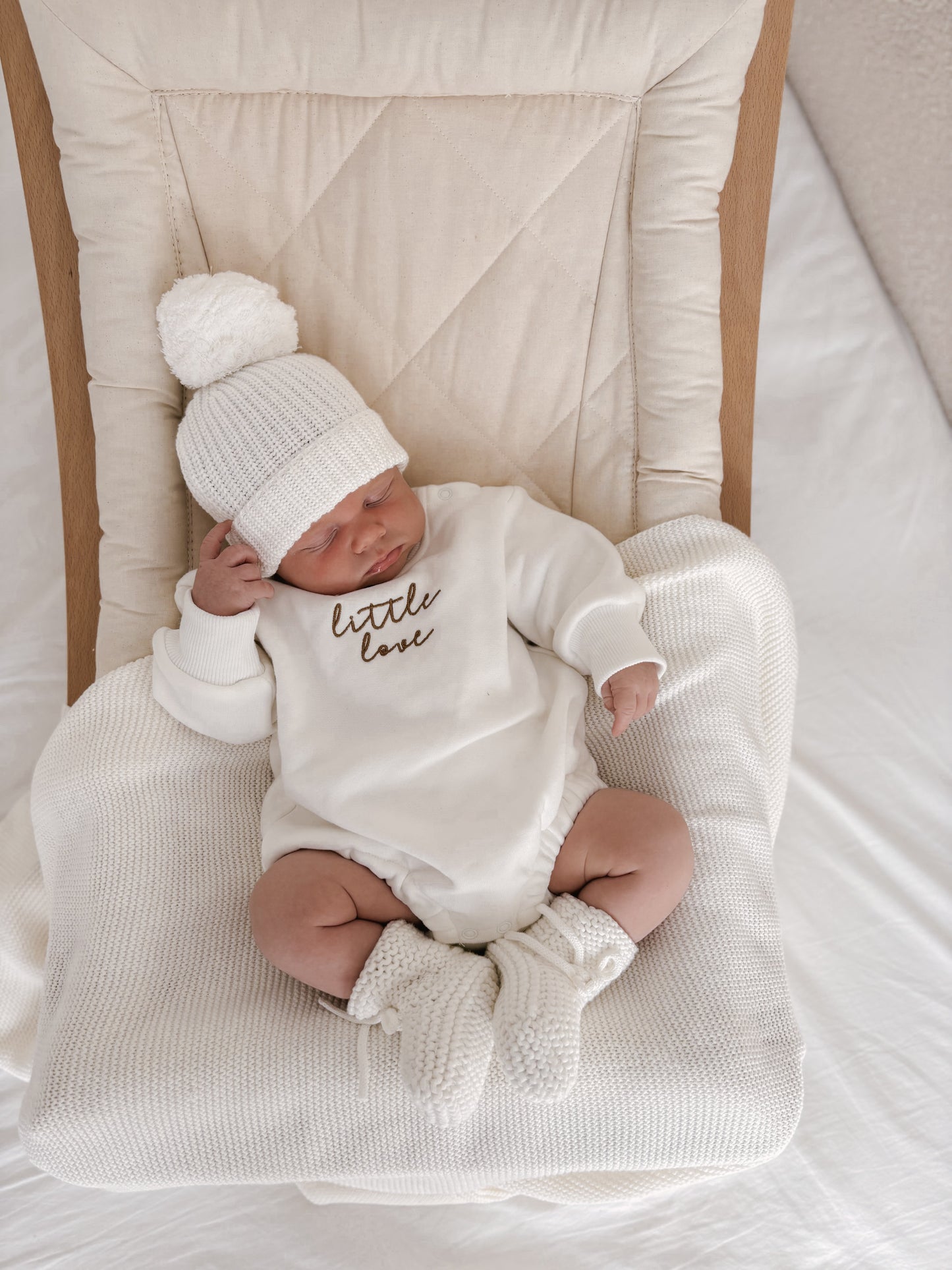 Milk 'Little Love' Long Sleeve Bubble Romper