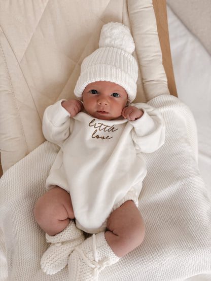 Milk 'Little Love' Long Sleeve Bubble Romper