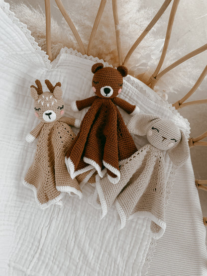 Fawn - Heirloom Crochet Lovey Comforter