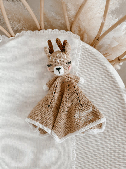 Fawn - Heirloom Crochet Lovey Comforter