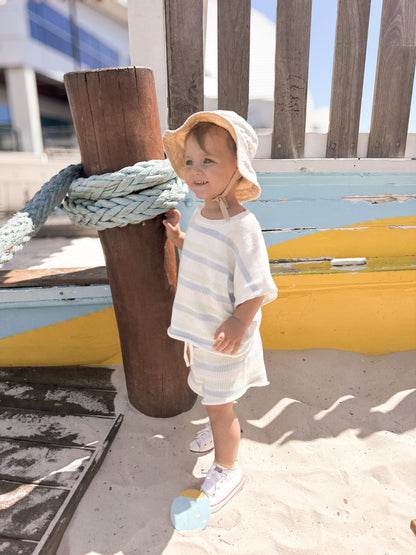 Mint Sherbet Knit Set - Short Sleeve