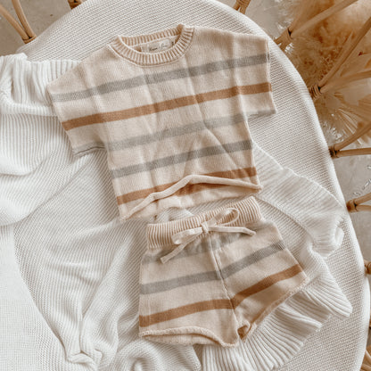 Dune Knit Set - Short Sleeve