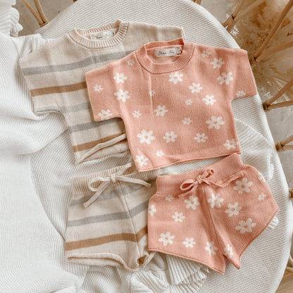 Dune Knit Set - Short Sleeve