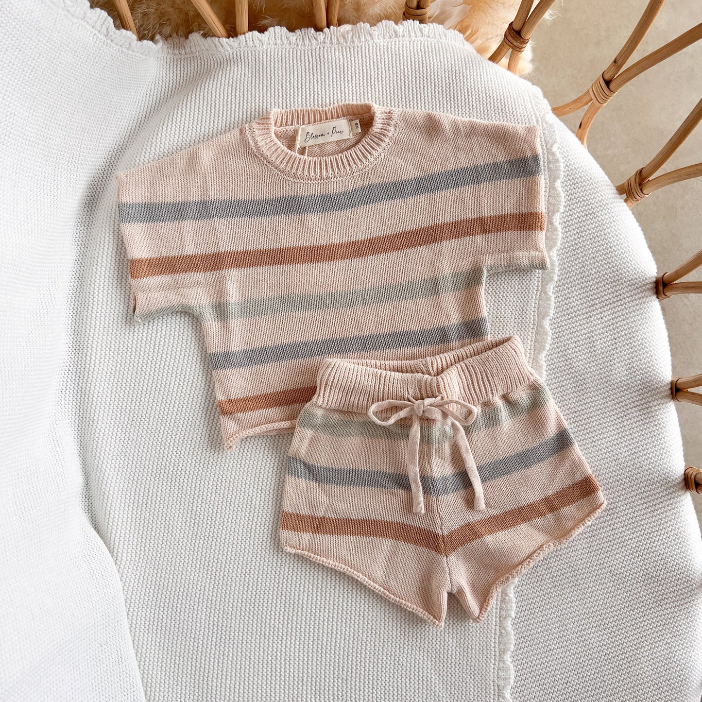 Dune Knit Set - Short Sleeve