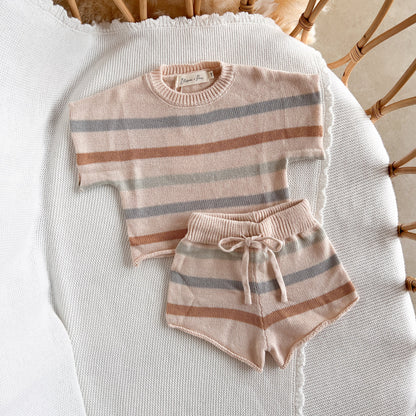 Dune Knit Set - Short Sleeve
