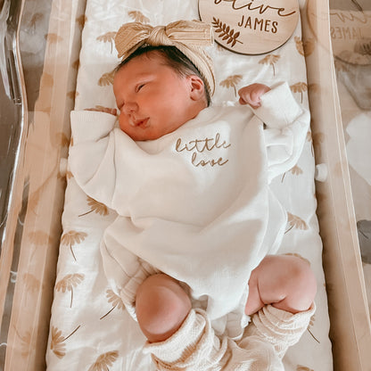 Milk 'Little Love' Long Sleeve Bubble Romper